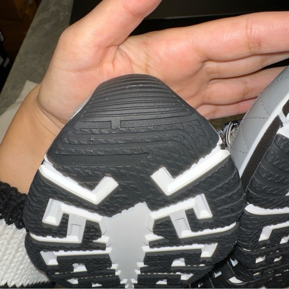 New Size 43 Versace Snakeskin-Effect Low-Top Sneakers Grey Black - Picture 10 of 11